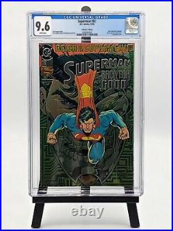 Superman #82 Collector's Edition Embossed Cover (DC, 1993) CGC 9.6