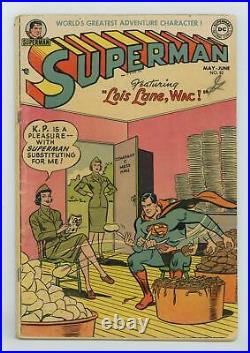 Superman #82 GD+ 2.5 1953