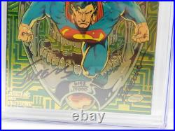 Superman 82 JSA Signature Series CGC 8.5 Signed Breeding Jurgens DC Comics 10/93
