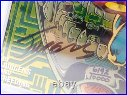 Superman 82 JSA Signature Series CGC 8.5 Signed Breeding Jurgens DC Comics 10/93