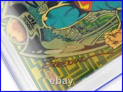 Superman 82 JSA Signature Series CGC 8.5 Signed Breeding Jurgens DC Comics 10/93