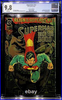 Superman #82 Real Superman Revealed Chromium Cover Collectors Edition CGC 9.8