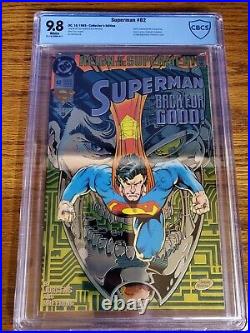 Superman #82 Reign of The Supermen! Collectors Edition 1993 DC Comics (CBCS 9.8)