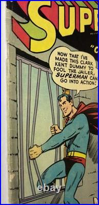 Superman #83 (1953) Clark Kent Convict Cover Golden Age Pre-code DC Comics GD/VG
