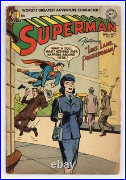 Superman #84 GD- 1.8 1953