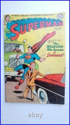Superman #85 DC comic High Mid Grade