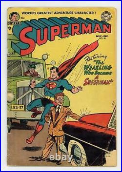 Superman #85 GD 2.0 1953