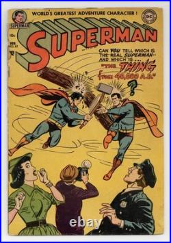 Superman #87 GD- 1.8 1954