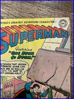 Superman #89 (1954) G 1st Curt Swan cover in title KEY