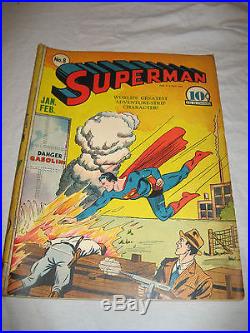 Superman #8 November/December 1941