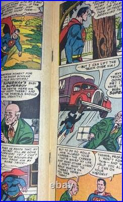 Superman #90 (1954) Golden Age DC Comics Superman's Secret Past Lex Luthor GD/VG