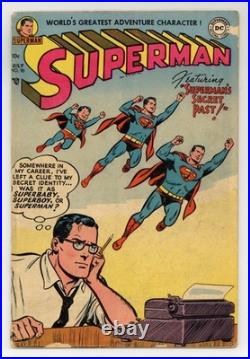 Superman #90 GD+ 2.5 1954
