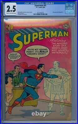Superman #91 Cgc 2.5 Al Plastino