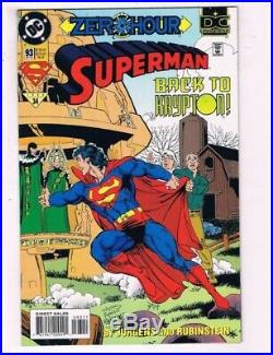 Superman #93 Pg 4 Original Art Dan Jurgens Joe Rubeinstein Zero Hour Supergirl