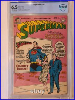 Superman # 94 DC 1955 Cbcs 6.5