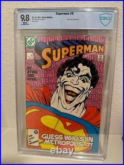 Superman #9 CBCS 9.8 1987