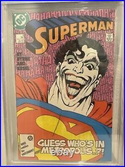 Superman #9 CBCS 9.8 1987