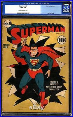 Superman #9 CGC 3.0