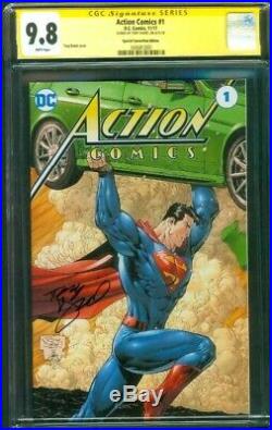 Superman Action Comics 1 CGC 9.8 SS Tony Daniel Special Convention Ed Variant