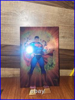 Superman Action Comics 1 JIM LEE Red Foil Virgin SDCC 2025 blind bag Ltd 200 NM+ Superman Action Comics 1 JIM LEE Red Foil Virgin SDCC 2025 blind bag Ltd 200 NM+