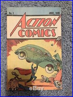 Superman Action Comics #1 June 1938