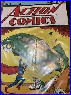 Superman Action Comics #1 June 1938 UNOPENED Reprint with COA