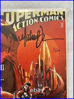 Superman Action Comics 812 Rare Set Signed By Michael Turner +2 (3 Books)