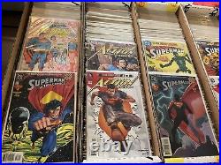 Superman Action Comics Man of Steel Huge Comic Lot 1976-2020 Over 1200 Books
