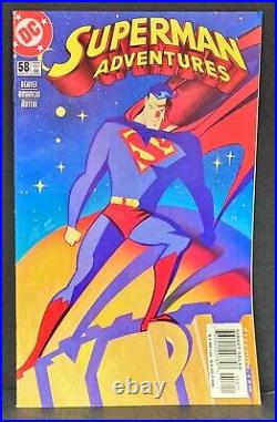 Superman Adventures #1-61, Annual 1, & Superman V Lobo 63 DC Comics Lot 1ST APP