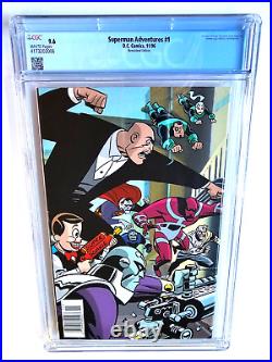 Superman Adventures #1 Cgc 9.6 ++ Super-scarce 1996 Newsstand ++