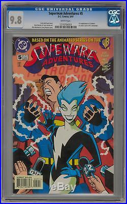 Superman Adventures #5 CGC 9.8 (W) 1st Appearance of Livewire