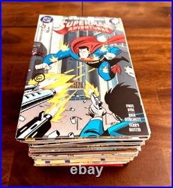 Superman Adventures, Complete Series Issues 1-66 + Annual 1, -extras-VF/NM