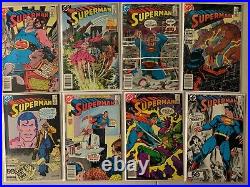 Superman/Adventures of Superman lot #371-440 + 3 ann + 3 spec 46 diff (1982-88)