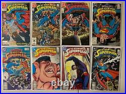 Superman/Adventures of Superman lot #371-440 + 3 ann + 3 spec 46 diff (1982-88)