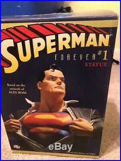 Superman Alex Ross Statue! (Full size) (Used)