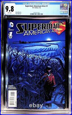 Superman American Alien #1, Ryan Sook Cover Variant, DC 2016 CGC 9.8