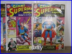 Superman Annual 1-8 + 80 Page Giant 1, 6, 11 SET 1960-1965 DC Comics (s 14537)