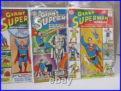 Superman Annual 1-8 + 80 Page Giant 1, 6, 11 SET 1960-1965 DC Comics (s 14537)