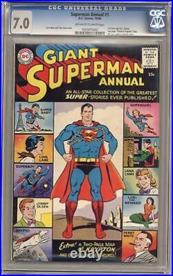 Superman Annual #1 CGC 7.0 1960 1033475002