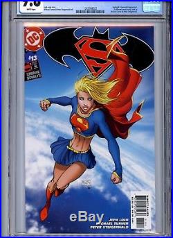 Superman/Batman #13 CGC 9.8, Amazing Michael Turner Supergirl cover
