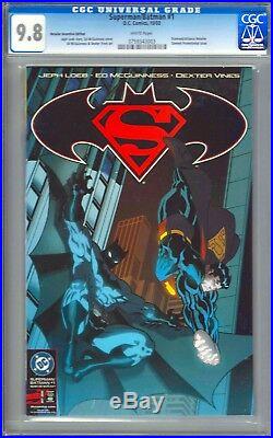 Superman / Batman 1C CGC 9.8 NM/MT with White Pages (Justice League, JLA)