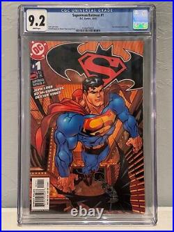 Superman/Batman #1 variant (2003) CGC 9.2! D. C. Comics. White pages