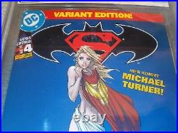 Superman Batman #4 German Variant Edition Michael Turner Cover