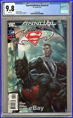 Superman Batman Annual #4A Lau Variant CGC 9.8 2010 2134458002