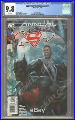 Superman / Batman Annual #4 CGC 9.8 1st App. Batman Beyond in DCU Artgerm