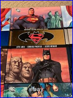 Superman Batman Hardcover TPB Lot 11 Graphic Novels DC Comics Near Complete Run