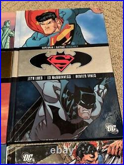 Superman Batman Hardcover TPB Lot 11 Graphic Novels DC Comics Near Complete Run