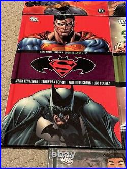 Superman Batman Hardcover TPB Lot 11 Graphic Novels DC Comics Near Complete Run