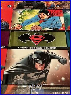 Superman Batman Hardcover TPB Lot 11 Graphic Novels DC Comics Near Complete Run