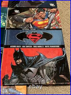 Superman Batman Hardcover TPB Lot 11 Graphic Novels DC Comics Near Complete Run